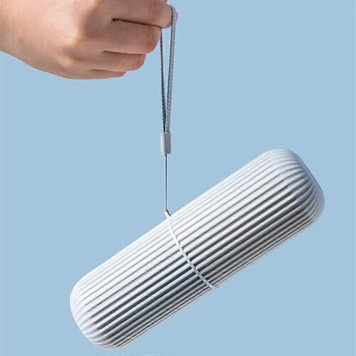 3 Pieces Toothbrush Toothpaste Holder Multi-Function Portable Toothbrushes Cover Toothpaste Holder 2