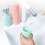 3 Pieces Toothbrush Toothpaste Holder Multi-Function Portable Toothbrushes Cover Toothpaste Holder 5