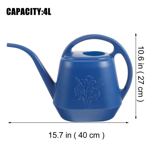 Copper Long Spout Watering Can for Indoor Plants, Ergonomic Handle, Precise Water Control, Easy Refill 1