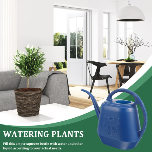 Copper Long Spout Watering Can for Indoor Plants, Ergonomic Handle, Precise Water Control, Easy Refill 2