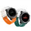 (Orange) New Bluetooth Compatible Waterproof HD Screen Talking Watch for Android and IOS 4