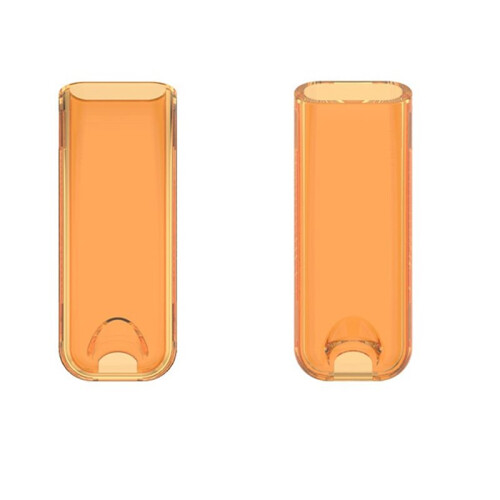 Protective Case for  Headphone(1) Headband Transparent PC Transparent Orange