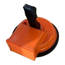 (A) Floor Gap Fixer Tool Heavy Duty Suction Cup Floor Gap Closer Adjustable Height Enlarged Striking Surface Laminate Floors Repair Tool