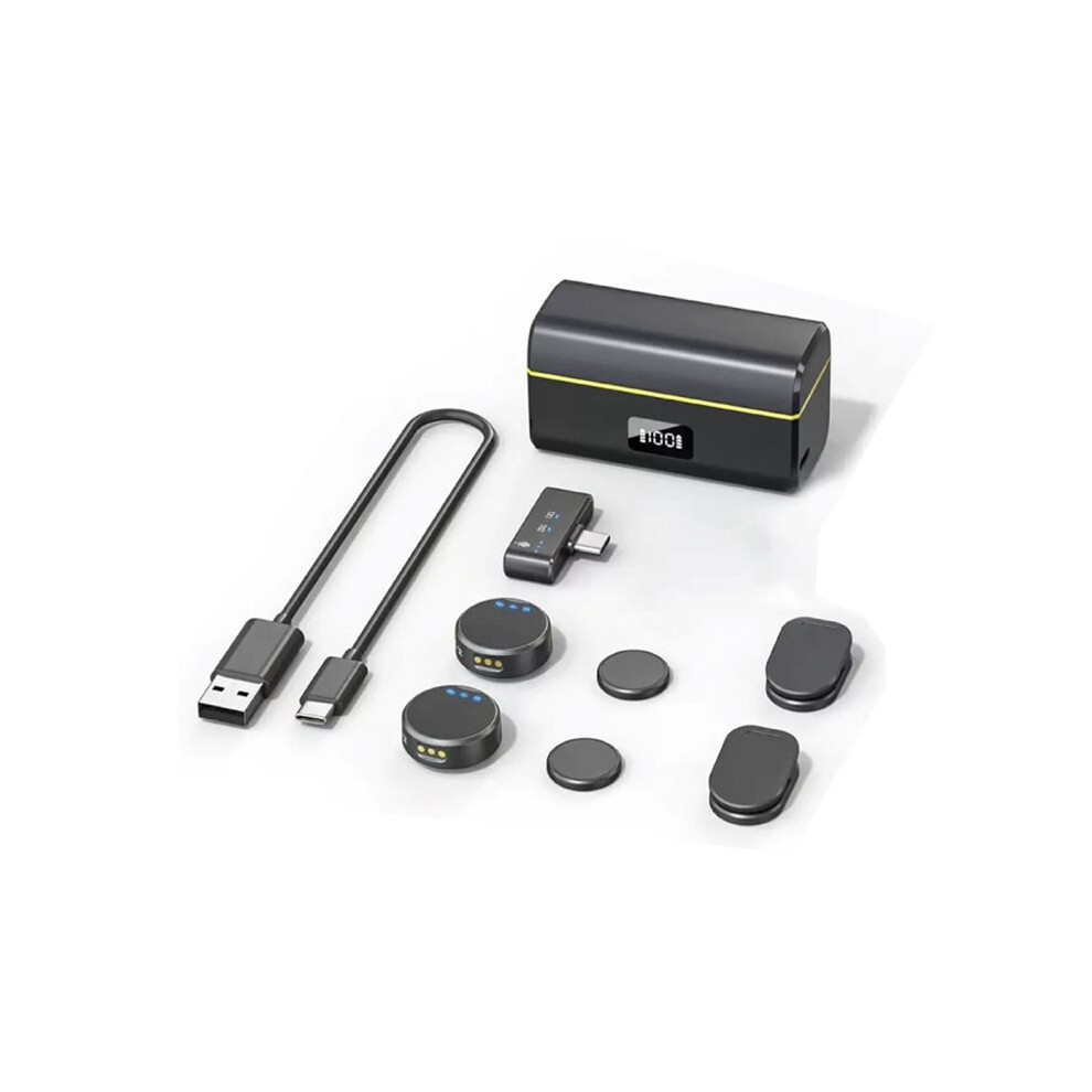 Photos - Other Photo Accessory Wireless Microphone Mic for Pocket3/Action 5Pro/4/3/2/Osmo360 Magnetic Clip- Design Mic Camera Accessories