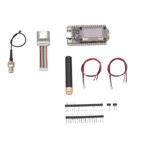 Placa de Desenvolvimento Heltec Meshtastic LoRa 32 V4 com GPS ESP32 SX1262, Tela OLED de 0,96 Polegadas, Alimentação Solar, LoRaWAN, Potência de 1