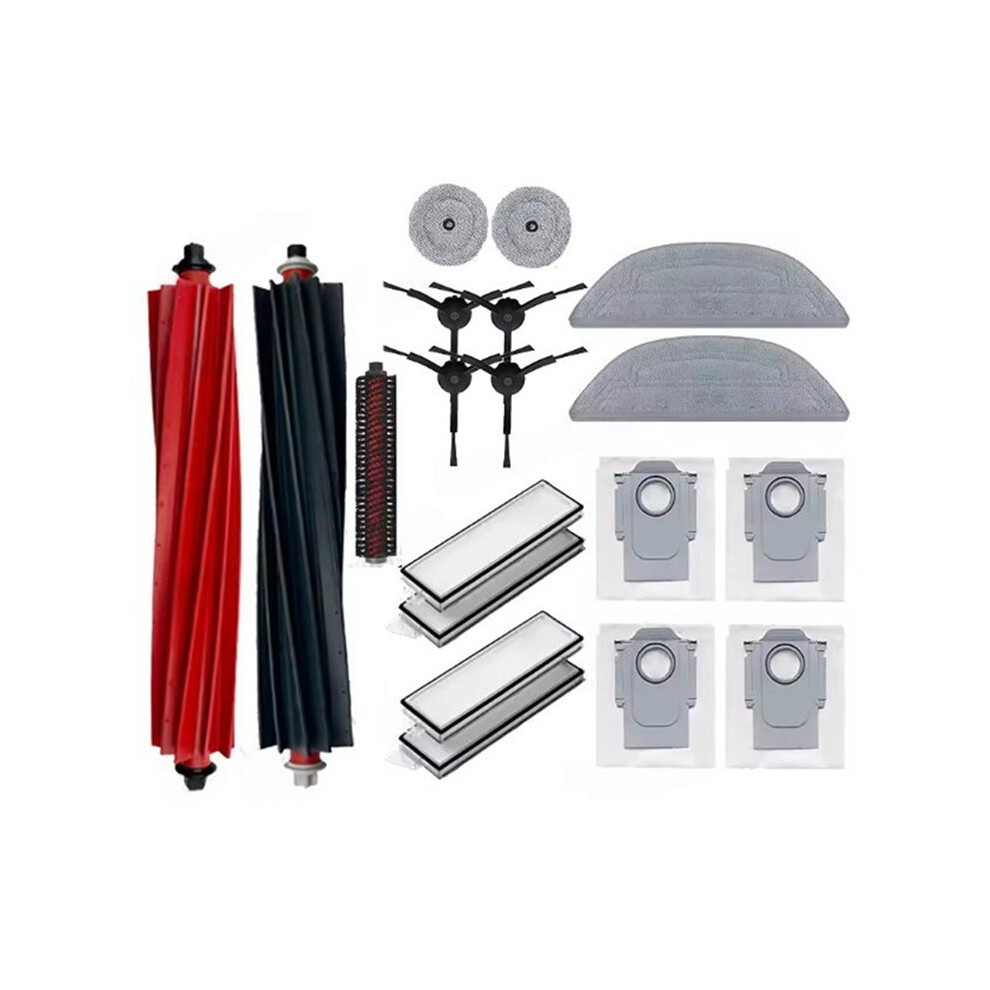 18Pcs For S8 Max Ultra Vacuum Cleaner Replacement Parts Main Brush Brush Mop Cloth Dust Bag Filter 6032225220448
