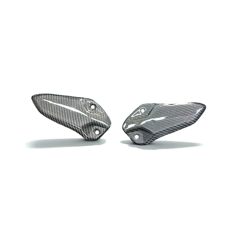 Motorcycle 3K Carbon Fiber Foot Pedal Heel Guard Plates For Zx-4R Zx-4Rr Zx4r 2023-2024 Zx-25R 2020-2024 6032396827910