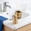 Wall Mounted Shower Faucet Adapter Copper Angled Curved Foot 4