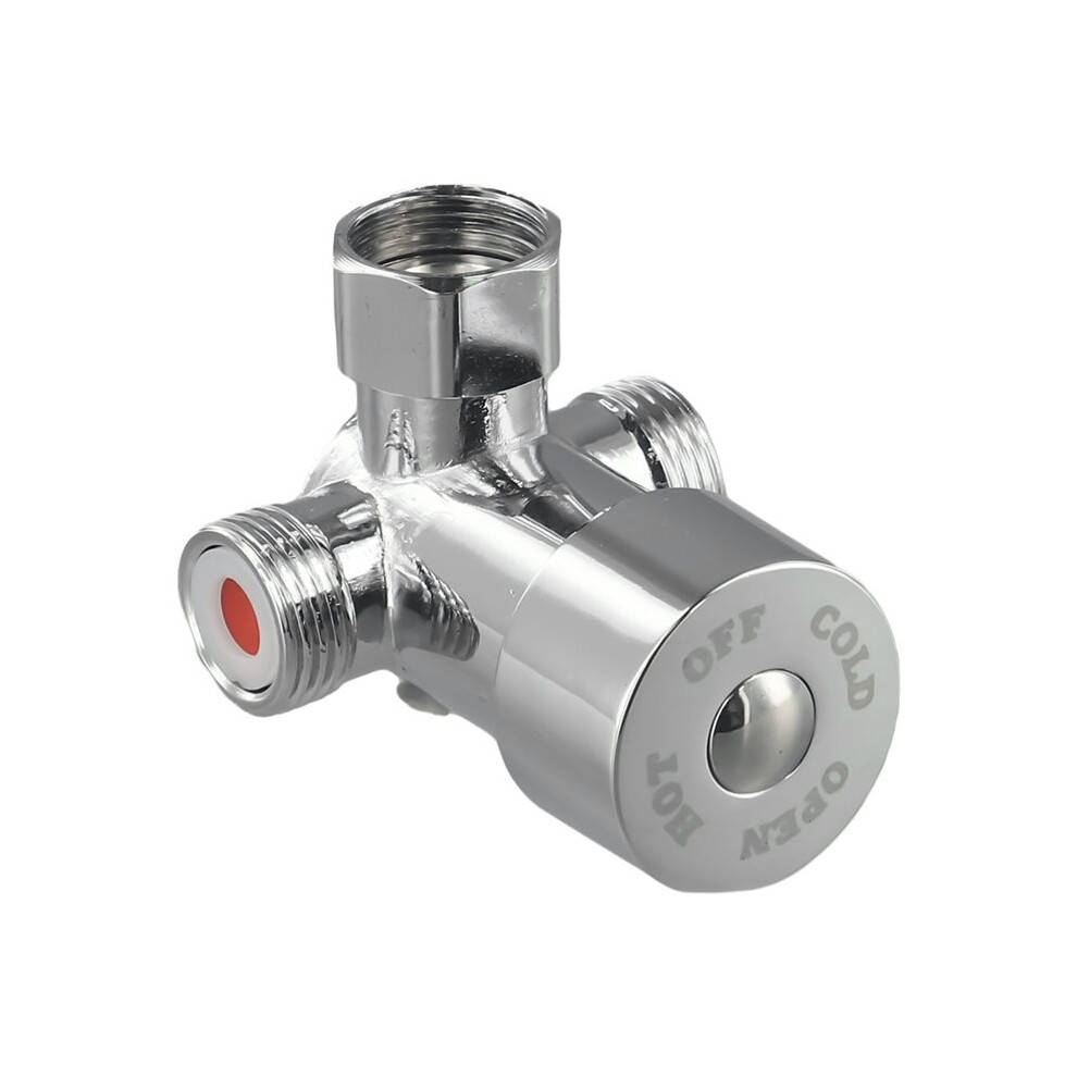 Thermostatic Mixer Valve For Shower Hot Cold Water Control Three-Way Adjustable Temperature Water Heater Faucet 6032923126325
