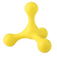 Heavy Duty Soft Chew Toy, Aids In Teething Pain Relief Compatible with Small Medium Large Dogs, Super Tough Durable Rubber With Natural Baco