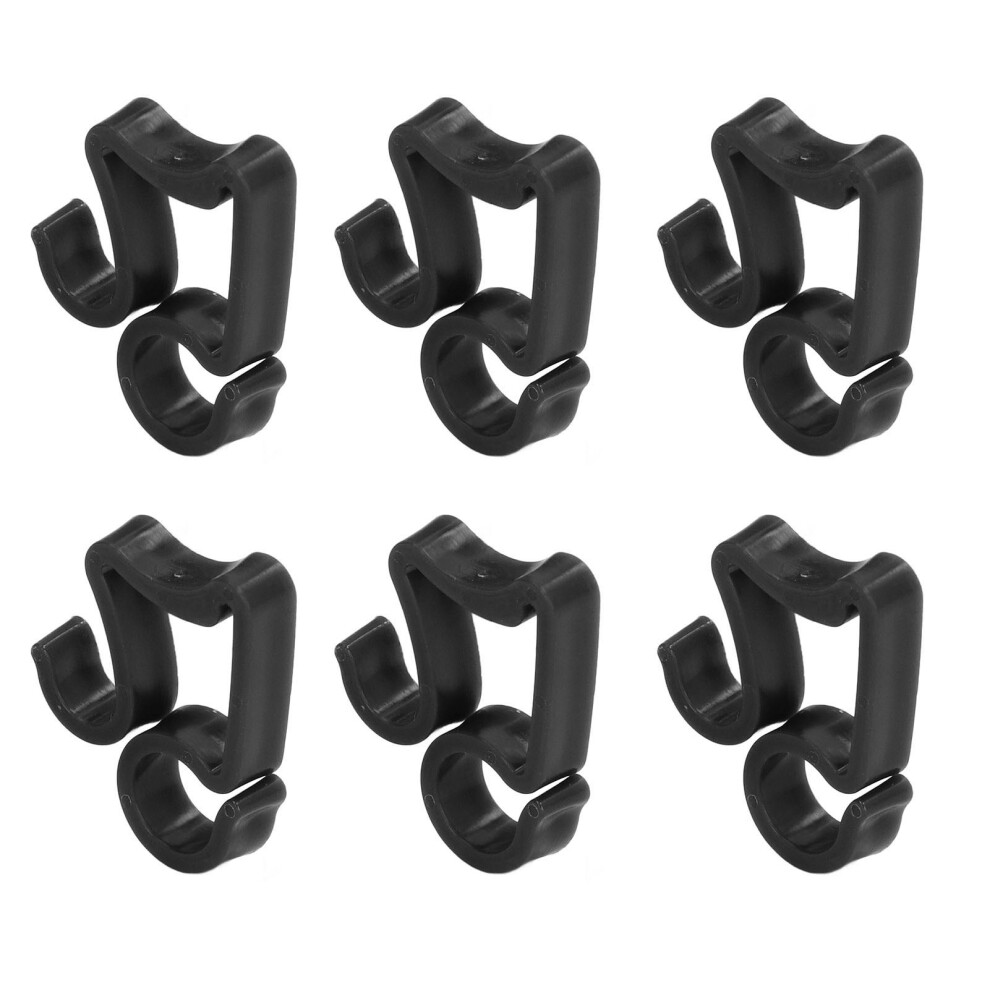 150Pcs Holiday Clips Christmas Clips Waterproof Frostproof Plastic Gutter Hooks Outdoor S Clip Compatible With Halloween Light 4261617877942