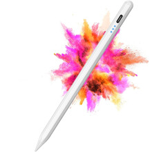 Stylus pentru iPad-uri 2018-2024, alternativă la Apple Pencil cu sensibilitate la înclinare, control precis și constant, încărcare rapidă,