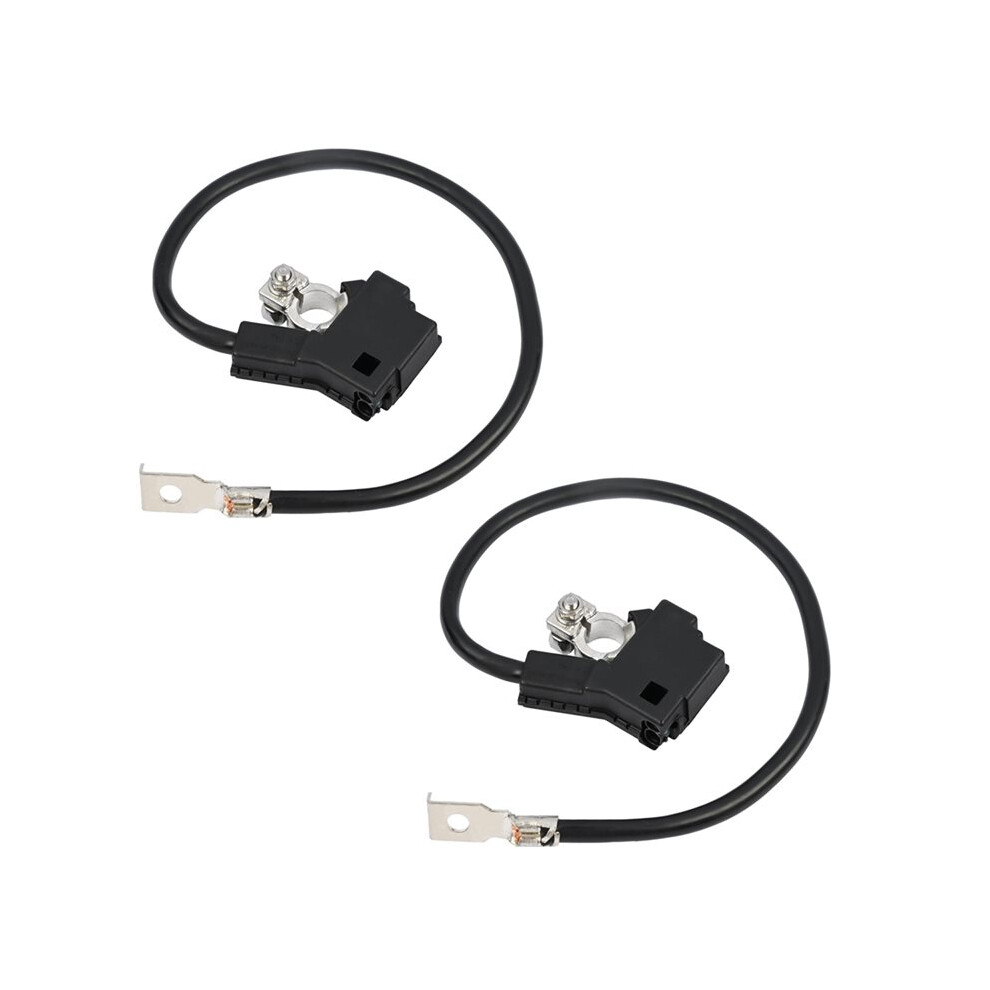 Tauoh 2 Pcs Battery Negative Cable Battery Negative Terminal 61219302358 61219302356 For 5 6 7 Series F18 F01 F02 F07 F10