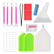 Diamond painting tool painting tool diamond embroidery box 5D diamond accessories