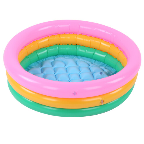 Inflatable Pool, Bright Color Design Compatible with UnCompatible withgettable Fun, Premium PVC Material Ensuring Durability And Safety, Sof