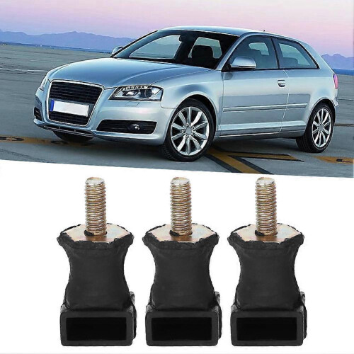 3pcs Air Pump Mount Bushing Fixed Bracket Set 06A133567A Fits for Beetle / Cabrio / EuroVan 2