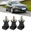 3pcs Air Pump Mount Bushing Fixed Bracket Set 06A133567A Fits for Beetle / Cabrio / EuroVan 4