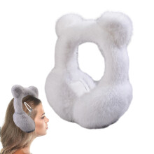 Winter Earmuffs Girl Cute bear ear muffs autumn and winter ear warm bag foldable ear cover