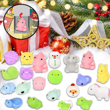 Christmas Advent Calendar 24 Days Countdown Calendar Blind Box Relieve Stress Toy Education Toys Gift Compatible with Kids Adults