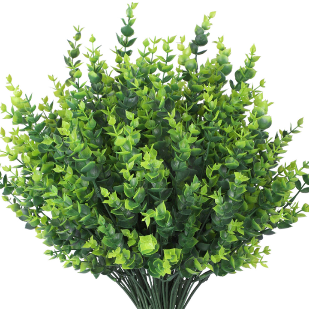 18 Bundles Artificial Grasses Artificial Flowers Outdoor Uv Resistant Fake Grass Fake Flowers No Fade Faux Plastic Plants Garden Porch Windo 4261617881833