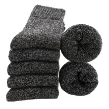 Winter Wool Socks Compatible with Men Thick Warm Thermal Boot Gifts Compatible with Men Dad