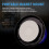 Blue Led Beacon, Magnetic Flashing Vehicle Warning Light With Cigarette Lighter Socket 12-80v 4