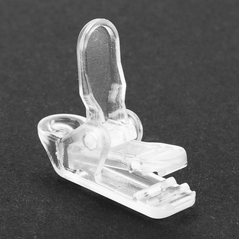 20 Pcs/Pack Tents Clip Hook Awning Wind Rope Clamp Tent Pull Point Compatible With Outdoor Camping 4261617880836