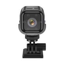Capture The Moment, Anti Shake Action Camera 1080P With Adjustable Rotatable Mounting Bracket, Long Lasting Battery Life Compatible with Con