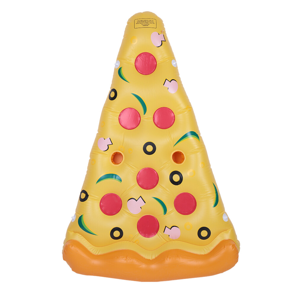 Inflatable Pizza Slice Pool Float, Environmental Friendly And Nontoxic Colorful Appearance Compatible With Summer Fun, Lightweight And Porta 4261617882120