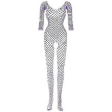 (one size, purple) Women's Lingerie Underwear, a Sexy Fishnet Bodystocking Body Bodysuit and Babydoll Gift
