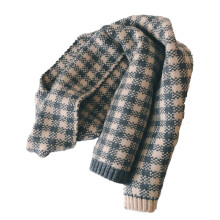 Kids Knitted Scarf Fashion Solid Color Toddler Soft Warm Scarves Neck Warmer Winter Compatible with Girls Womens