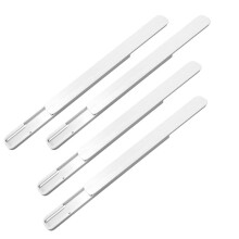 4 Pcs Adhesive Sliders for Cabinets Pull Out Drawer Organizer Accessories Basket Office Glide Cabinet Tracks Adhesive