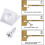 Lot de 100 kits de réparation pour fond de tiroir de commode (référence S2024123013933) 3