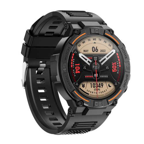 (Green) HW50 Bluetooth-Compatible Waterproof HD Screen Talking Watch For Android IOS NEW 2