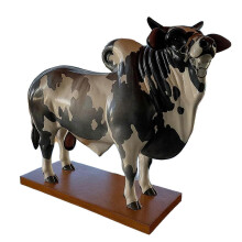 (A) 2L Bull Liquor Dispenser Wine Vodka Whiskey Decanter Brazilian Cattle Beverage Container Bottle