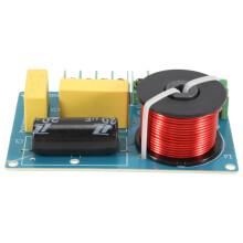 200W 3 Way High Speaker Frequency Divider, Audio Splitter Filter Circuit Board for Home Theater DIY Speaker Crossover
