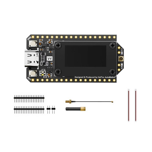Upgrade Heltec WiFi LoRa 32(V4) ESP32S3+SX1262 BLE LoRa Node Meshtastic LoRaWAN Compatible 28dbm Transmission Power