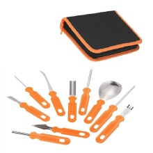 10PCS Halloween Pumpkin Carving Tools Set Pumpkin Lantern DIY Carving Tools Clay Tools Cutting Pumpkin Hand Tools