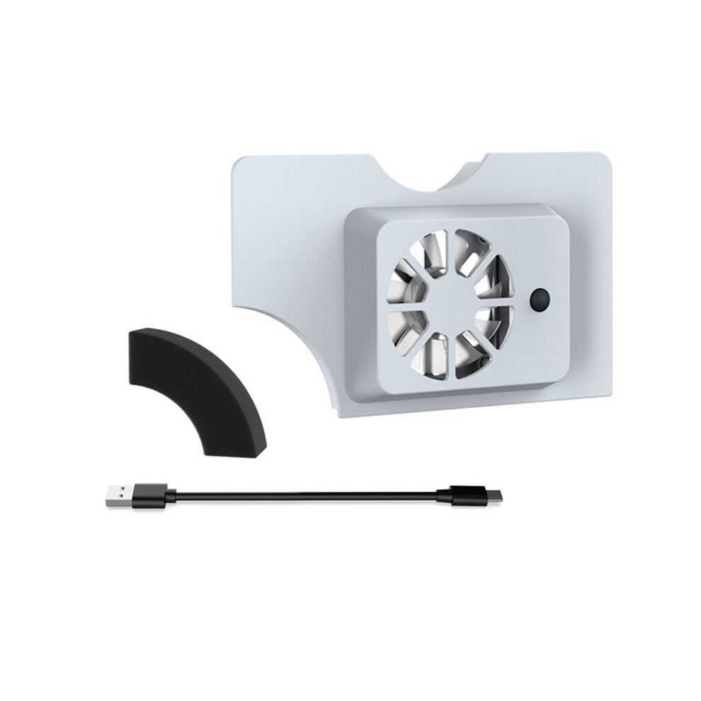 For Dock Cooling Fan Usb-Powered Cooler Stand For Oled Enhance Your Gaming Experience White 6031170335450