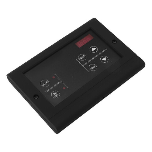Sauna Room Temperature Controller Wall Mount Wet Steam Generator Controller for Household Black P20250110201 2
