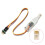 SOP8 WSON8 QDFN8 Chip Download Burn Write Probe Spring Pin Flash Eeprom Chip Burner Cable Spacing Pitch 8.5 1
