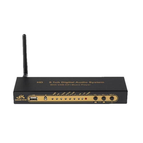 DTS Dolby AC3 5.1 Channel Audio Decoder Conversion DAC  -Compatible Splitter USB Computer Sound Card