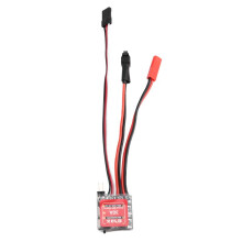 Controlador de Velocidad Eléctrico Microtipo ESC 30A con Escobillas, 2S, 4-8V, para Bricolaje, Minicoche RC 1/16, 1/18, 1/24, , Tanque, Conector