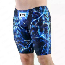 (color 11, 6xL) Men's Endurance Swim Jammer Shorts, an Athletic Training Swimming Trunk and Surf Pants Swimwear