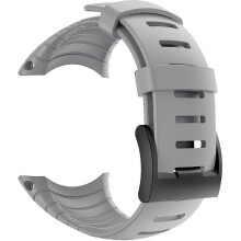 (grey) Suunto Core Strap, Rubber Replacement Watch Band for Suunto Core Ss014993000