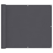 (anthracite, 90 x 500 cm) vidaXL Balcony Screen Outdoor Privacy Screen Fence Patio Screen Oxford Fabric
