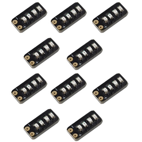 10Pcs 3.7-4.2V  Metering Module 1 Series Ternary Lithium Battery Power Display Led Light Module