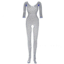 (one size, blue) Women's Lingerie Underwear, a Sexy Fishnet Bodystocking Body Bodysuit and Babydoll Gift