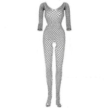 (one size, black) Women's Lingerie Underwear, a Sexy Fishnet Bodystocking Body Bodysuit and Babydoll Gift