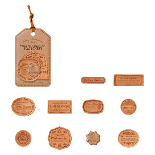 20 Sheet Collection Decorative Labels Hard-Warm and soft whispe